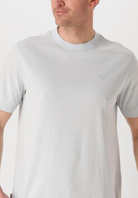 Hellblau CAST IRON T-shirt SHORT SLEEVE R-NECK REGULAR FIT INTERLOCK - large
