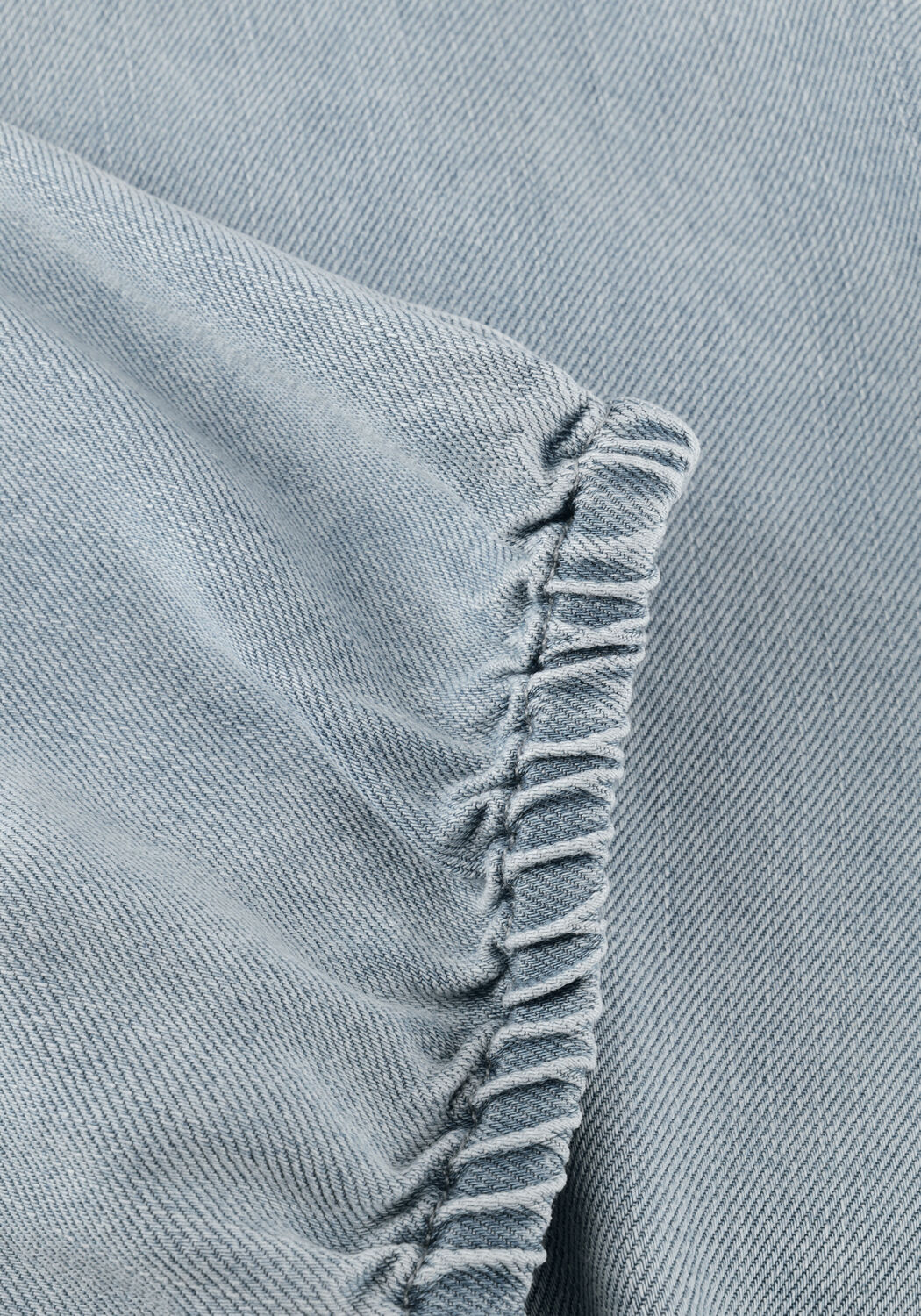 Hellblau ANOTHER LABEL Tops & T-shirts ALAURORE DENIM TOP S/L - large