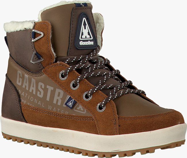 Braune GAASTRA Ankle Boots CROSSJACKS MID FUR - large