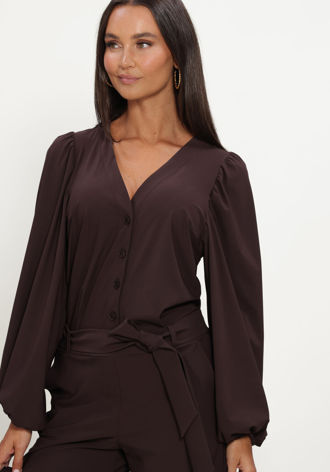 Braune STUDIO ANNELOES Jumpsuit Cherie jumpsuit - large