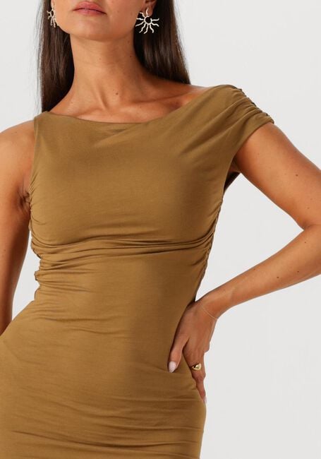 Khaki EDITED Midikleid ROBINIA DRESS - large