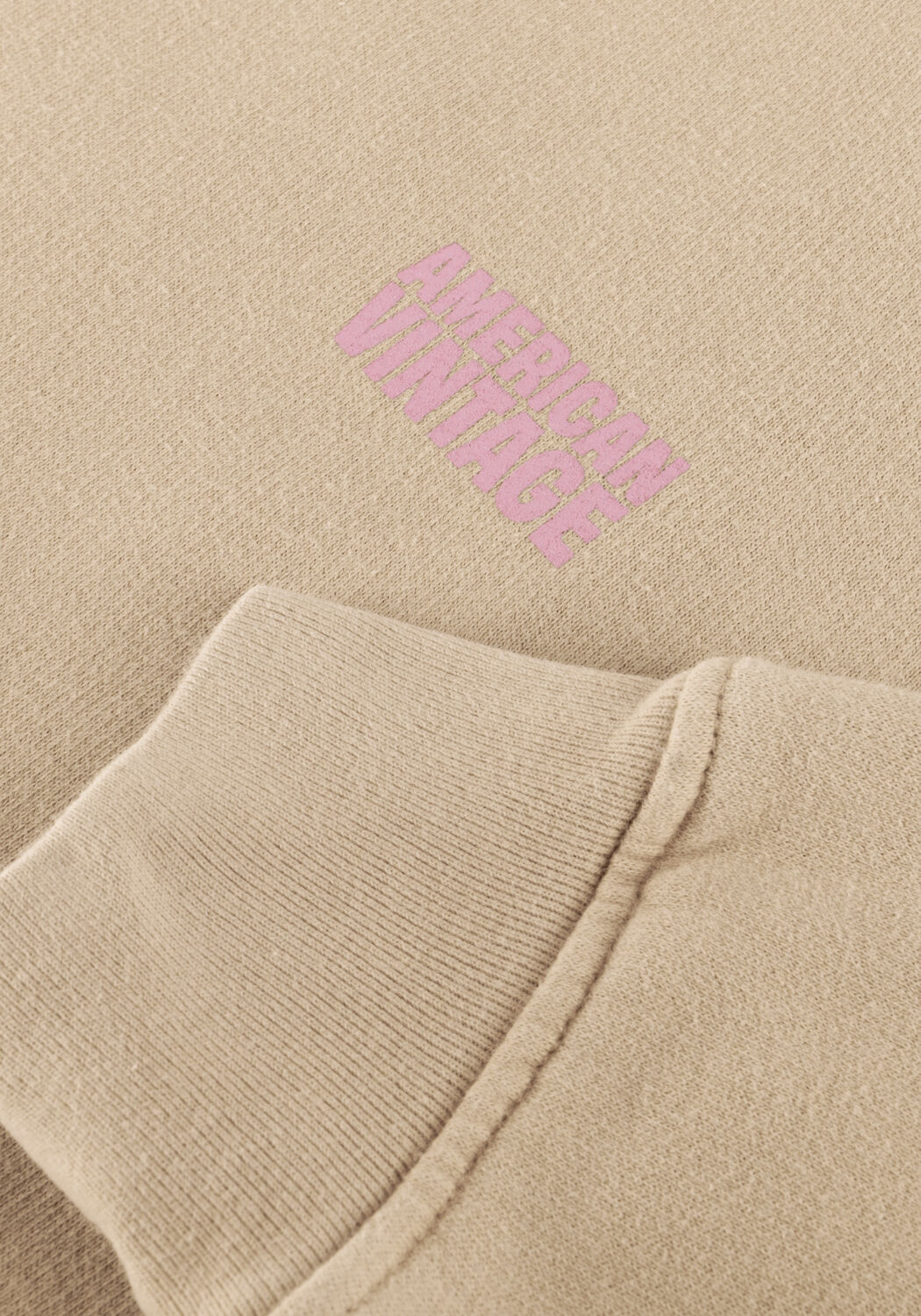 Beige AMERICAN VINTAGE Pullover PLIZZY - large