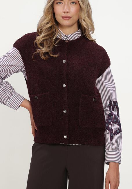 Bordeaux STUDIO AR Pullover & Cardigans IDONY BOUCLE KNIT - large