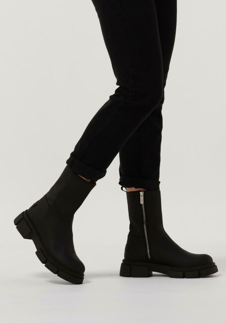 Schwarze SHABBIES Ankle Boots 182020375 - large