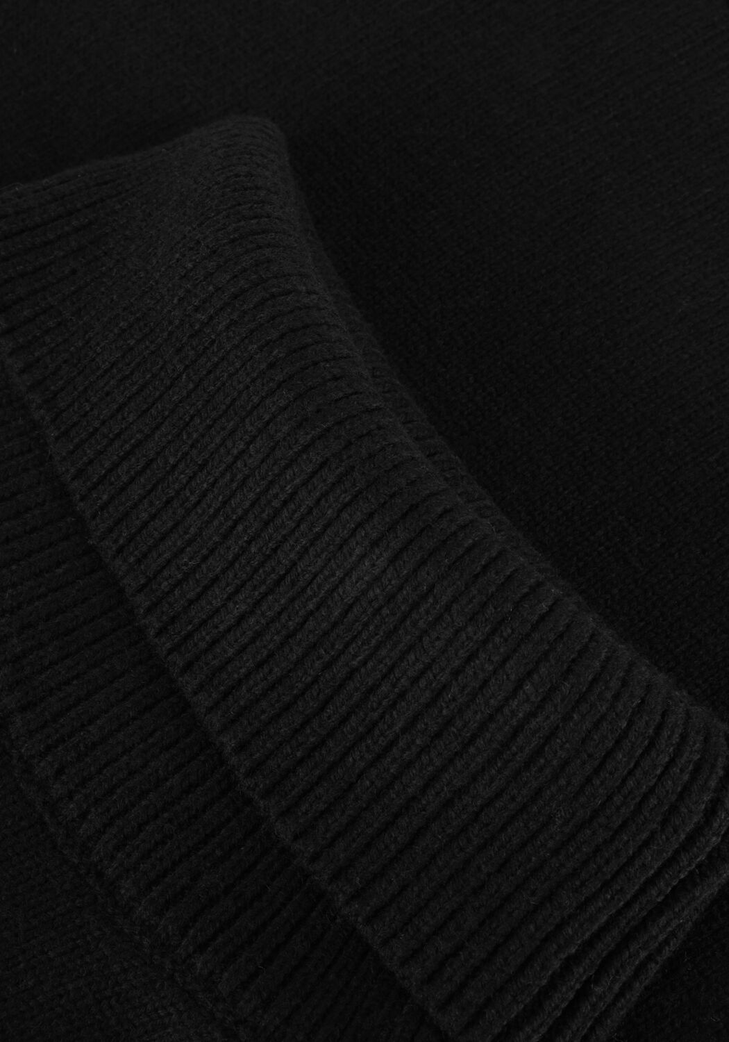 Schwarze CO'COUTURE Pullover & Cardigans MAJA SLIT ROLL NECK - large