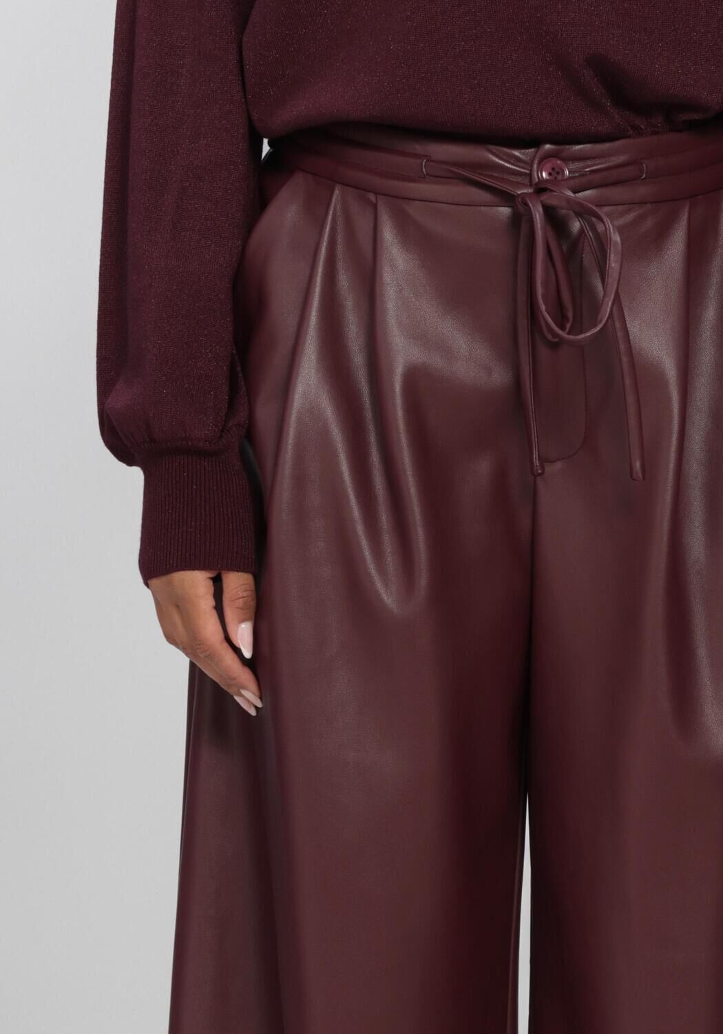 Bordeaux AMAYA AMSTERDAM Hosen THORNE PANTS - large