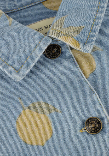 Gelbe KONGES SLOJD Jeansjacke MAGOT JACKET GOTS - large