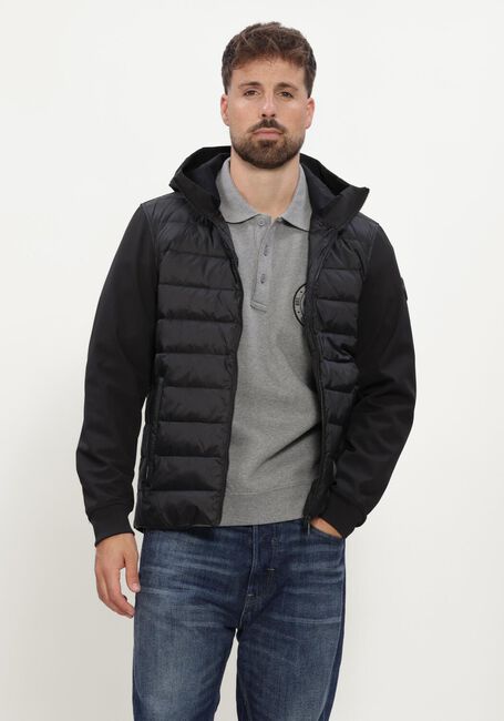 Schwarze AIRFORCE Wattierte Jack HOODED COVE JACKET - large