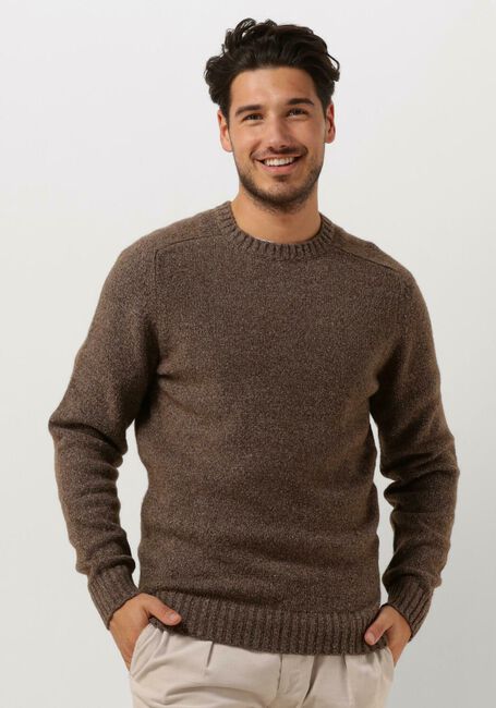 Braune PROFUOMO Pullover PULLOVER CREW NECK - large