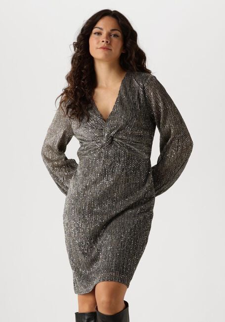Goldfarbene AAIKO Minikleid GWEN MESH PES 180 - large