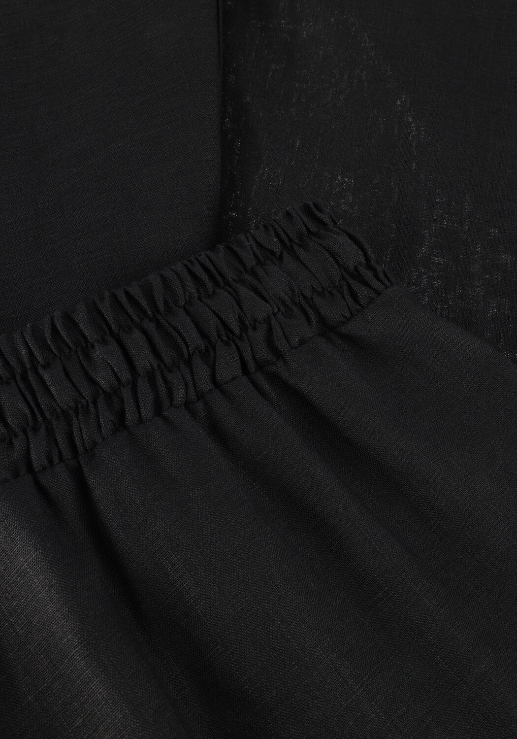 Schwarze GREEK ARCHAIC KORI Weite Hose 110131 - large