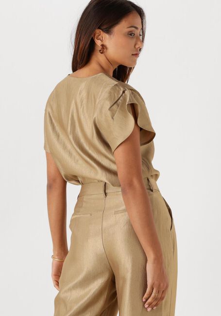 Goldfarbene AAIKO Top MINNY SHIMMERY VIS 512 - large