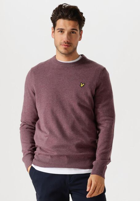 Lilane LYLE & SCOTT Pullover LAMBSWOOL BLEND CREW NECK JUMPER - large