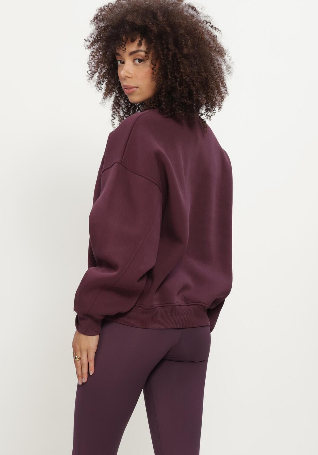 Bordeaux THE LOLA CLUB Pullover YARA SWEATER - large