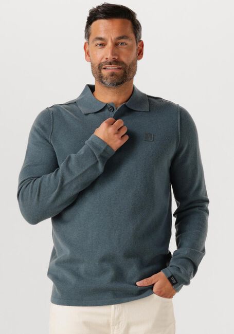 Petrol BUTCHER OF BLUE Polo-Shirt CLIFDEN POLO - large