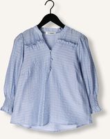 Hellblau CO'COUTURE Blusen CHARLIECC FRILL SS SHIRT Hellblau CO'COUTURE Blusen CHARLIECC FRILL SS SHIRT - medium