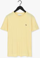 Gelbe LACOSTE T-shirt 1HT1 MEN'S TEE-SHIRT 1121