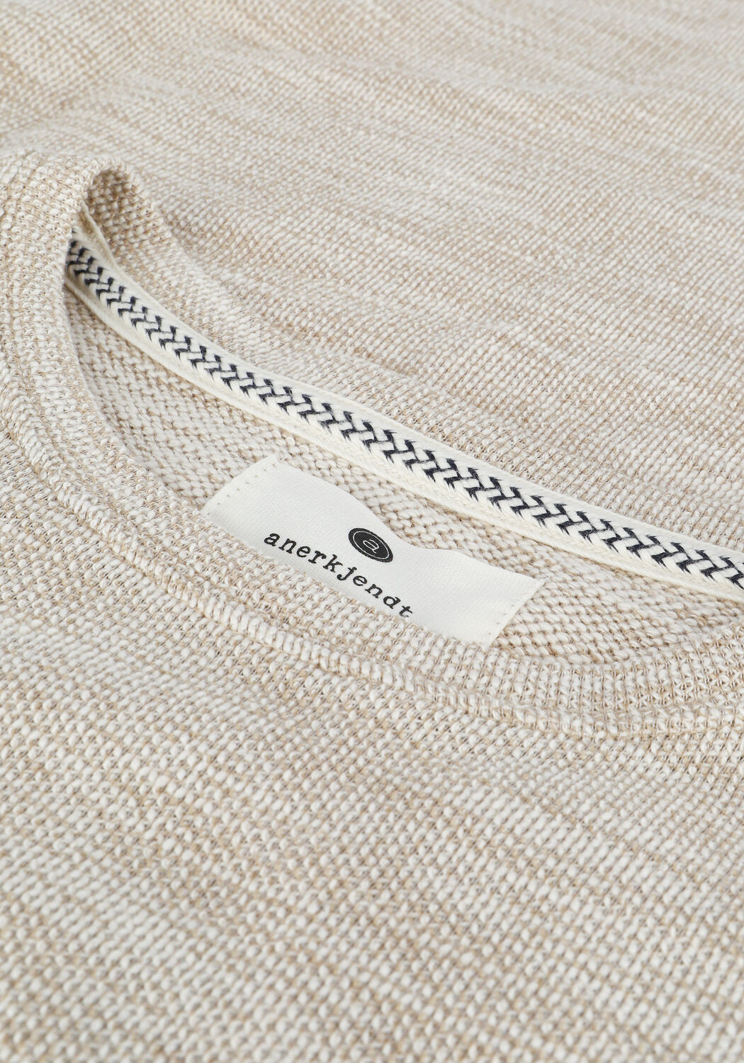 Sand ANERKJENDT Pullover AKSAIL SWEAT - large