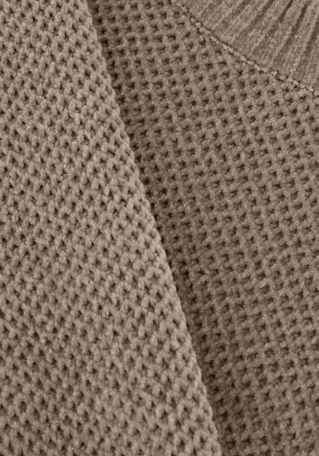 Gr&uuml;ne DSTREZZED Pullover CHENILLE KNIT CREWNECK - large