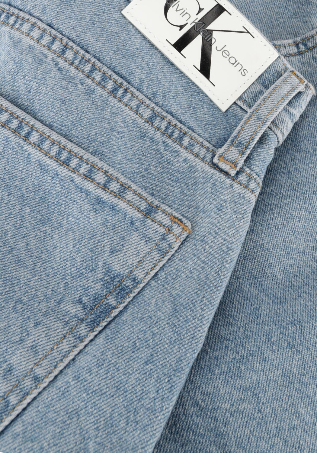 Blaue CALVIN KLEIN Kurze Hosen MOM SHORT - large