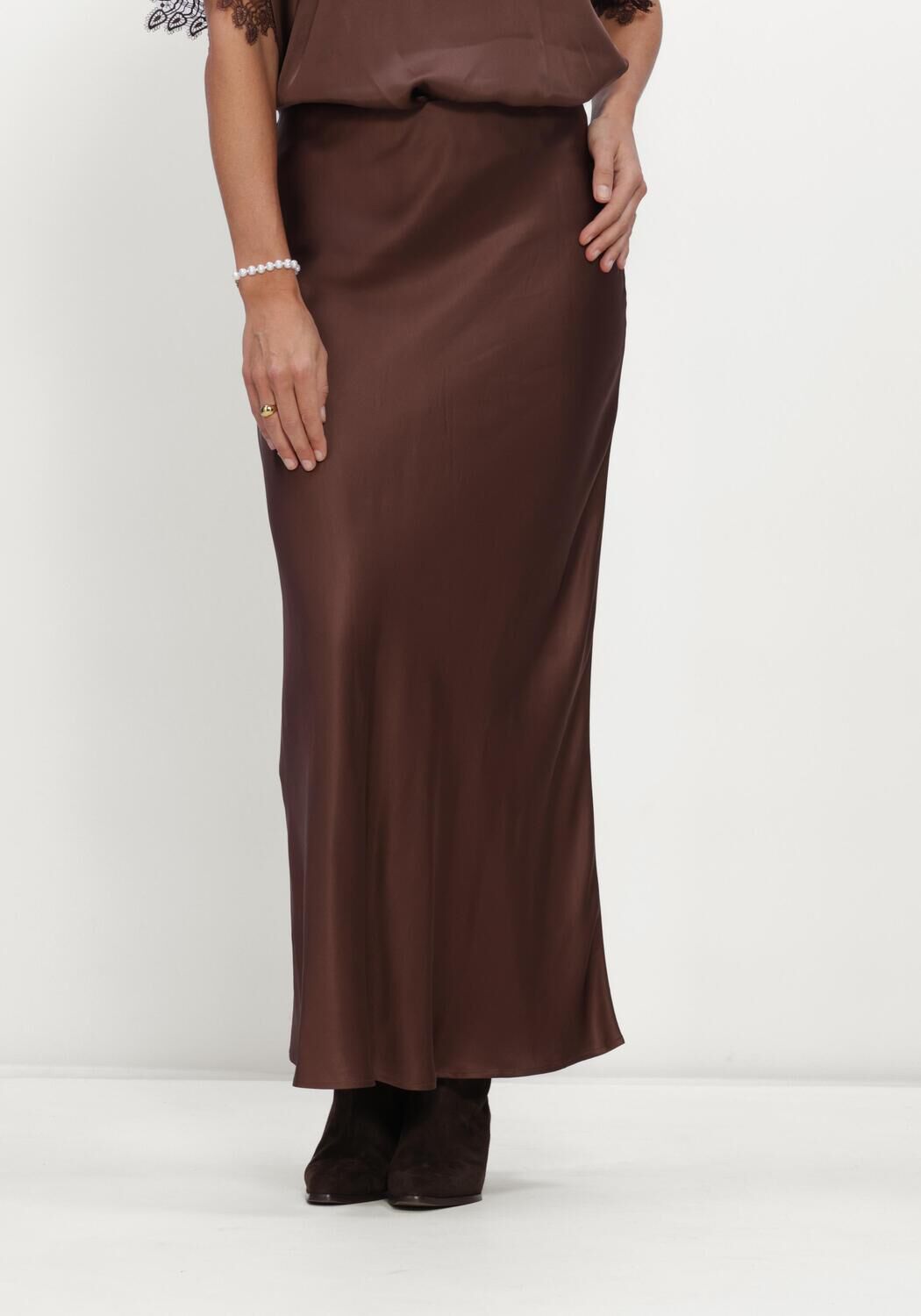 Braune BRUUNS BAZAAR R&ouml;cke KORTHALSIABBJOANELLE SKIRT - large