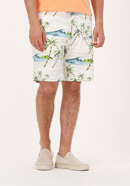 Nicht-gerade weiss SCOTCH & SODA Kurze Hose FAVE PRINTED PIMA COTTON SHORTK - large