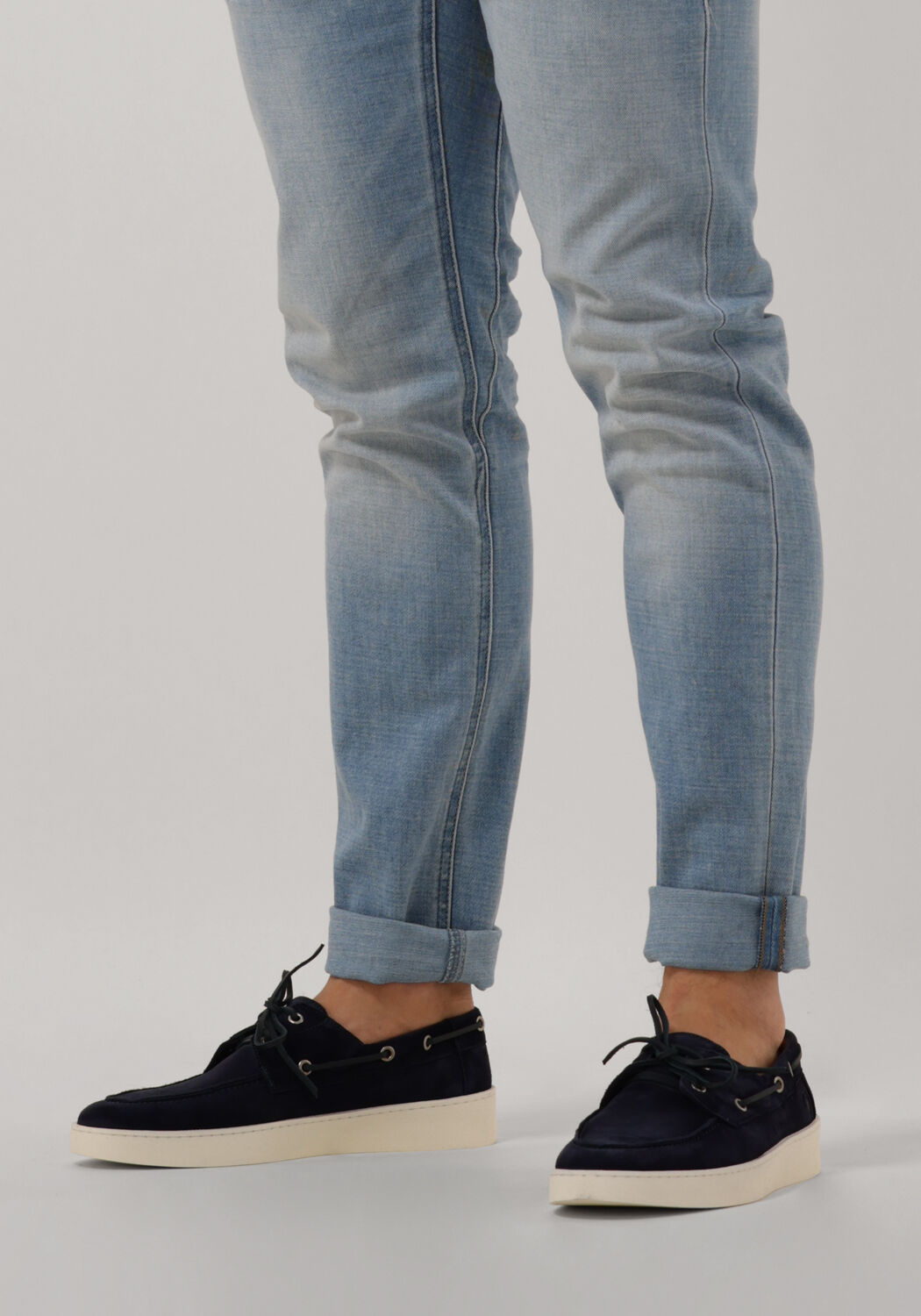 Blaue GOOSECRAFT Schn&uuml;rschuhe SKEIN 4 - large