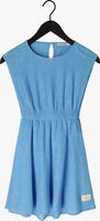 Blaue CALVIN KLEIN Minikleid CRINKLE SS FIT FLARE DRESS - medium