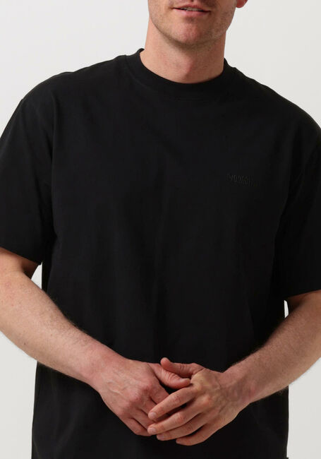 Schwarze WOODBIRD T-shirt WBBAINE BASE TEE - large