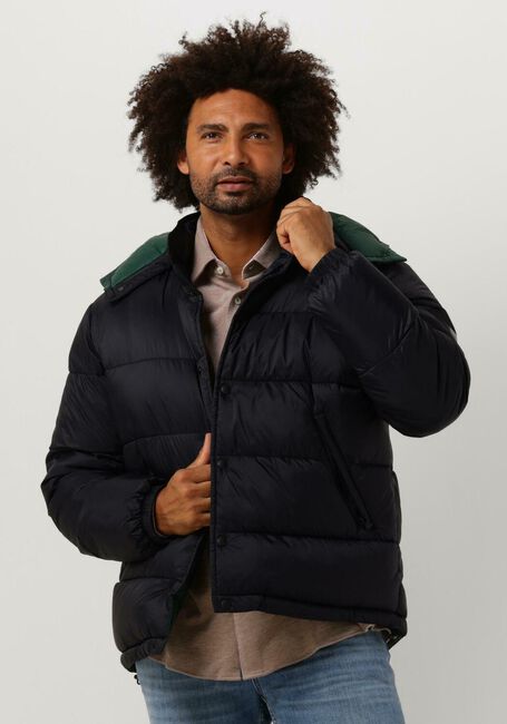Dunkelblau PS PAUL SMITH Wattierte Jack MENS FIBRE DOWN HOODED PUFFER - large