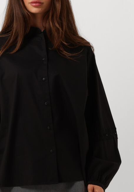 Schwarze MSCH COPENHAGEN Blusen MSCHJEOVANA PETRONIA SHIRT - large
