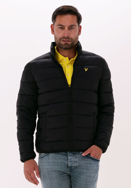 Schwarze LYLE & SCOTT Wattierte Jack LIGHT WEIGHT PADDED JACKET - large