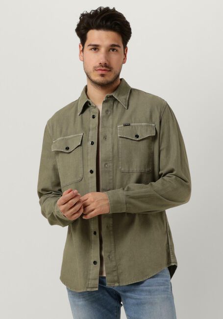 Grüne G-STAR RAW Casual-Oberhemd MARINE SLIM SHIRT L\S - large