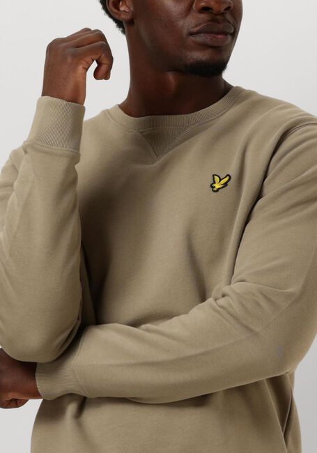 Grüne LYLE & SCOTT Pullover CREW NECK - large
