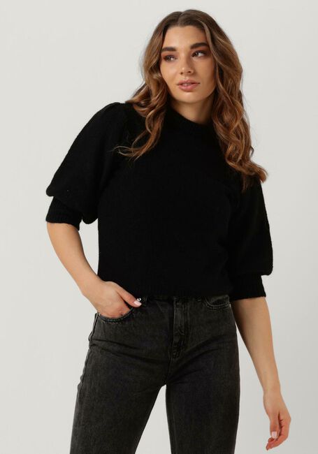 Schwarze NOTRE-V Pullover KNIT NV ASIA - large