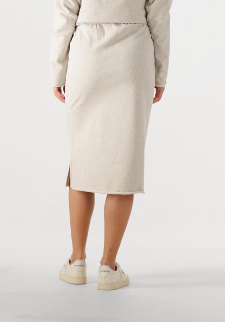 Beige PENN & INK Midirock SKIRT - large