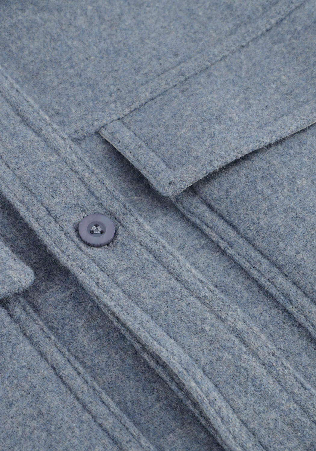 Hellblau PURE PATH Overshirt REGULAR FIT FLANNEL OVERSHIRTS - large