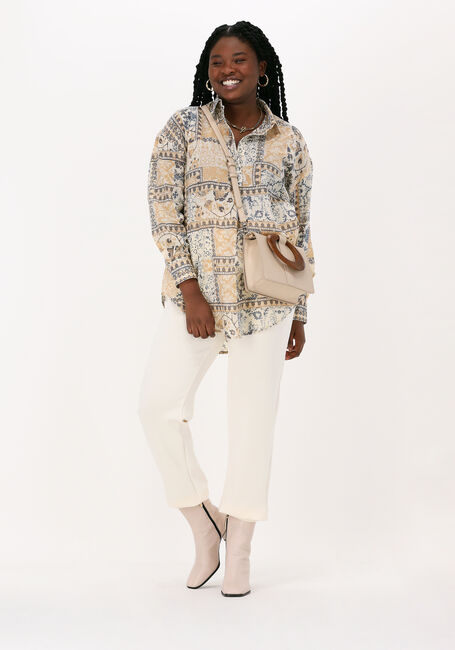 Camelfarbene MES DEMOISELLES Blusen CANA SHIRT - large