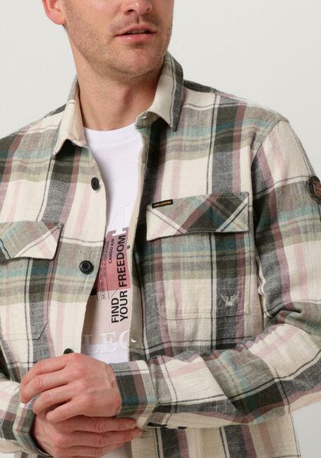 Hellgrau PME LEGEND Overshirt LONG SLEEVE SHIRT FLANEL YD CHECK - large