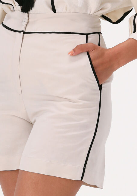 Sand ACCESS Hosen LINEN HIGH-WAISTED SHORTS - large