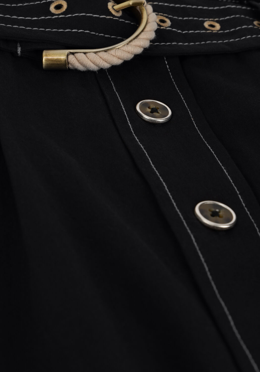 Schwarze TWINSET MILANO Midirock 11364866-CPC - large