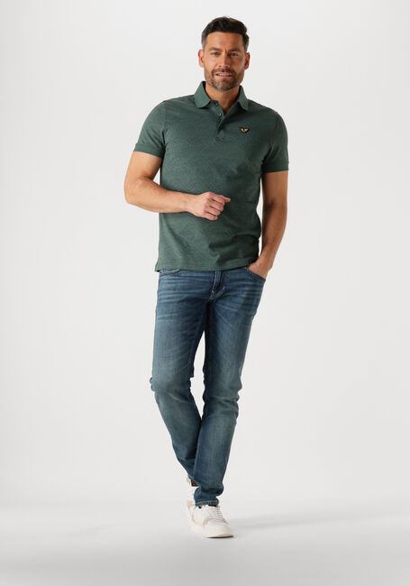 Grüne PME LEGEND Polo-Shirt SHORT SLEEVE POLO JACQUARD JERSEY - large