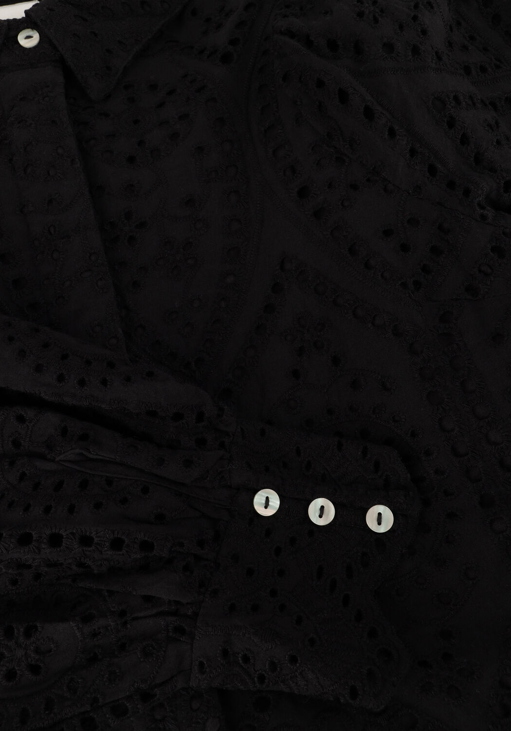 Schwarze Y.A.S. Minikleid YASHOLI LS BELT DRESS - large