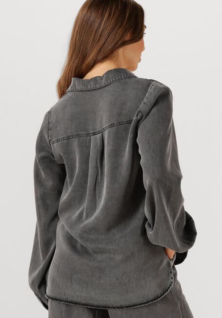 Dunkelgrau SIMPLE Blusen WV-TENCEL-TWILL-25-3 - large