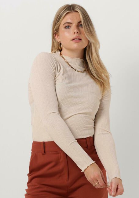 Beige MODSTRÖM Tops & T-shirts OASISMD T-NECK - large