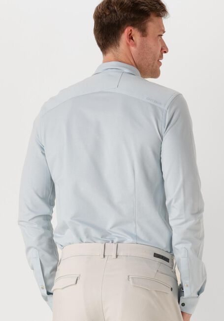 Blaue CAST IRON Casual-Oberhemd LONG SLEEVE SHIRT TWILL JERSEY 2 TONE - large