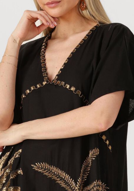 Schwarze WILD Maxikleid ANNIE - large
