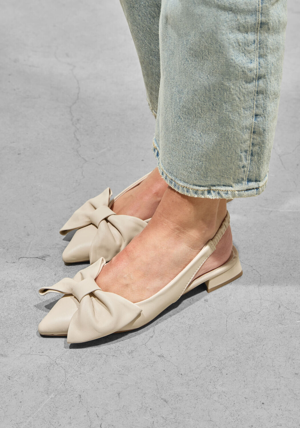 Beige STEFANO LAURAN Slingbacks MIRELLA - large