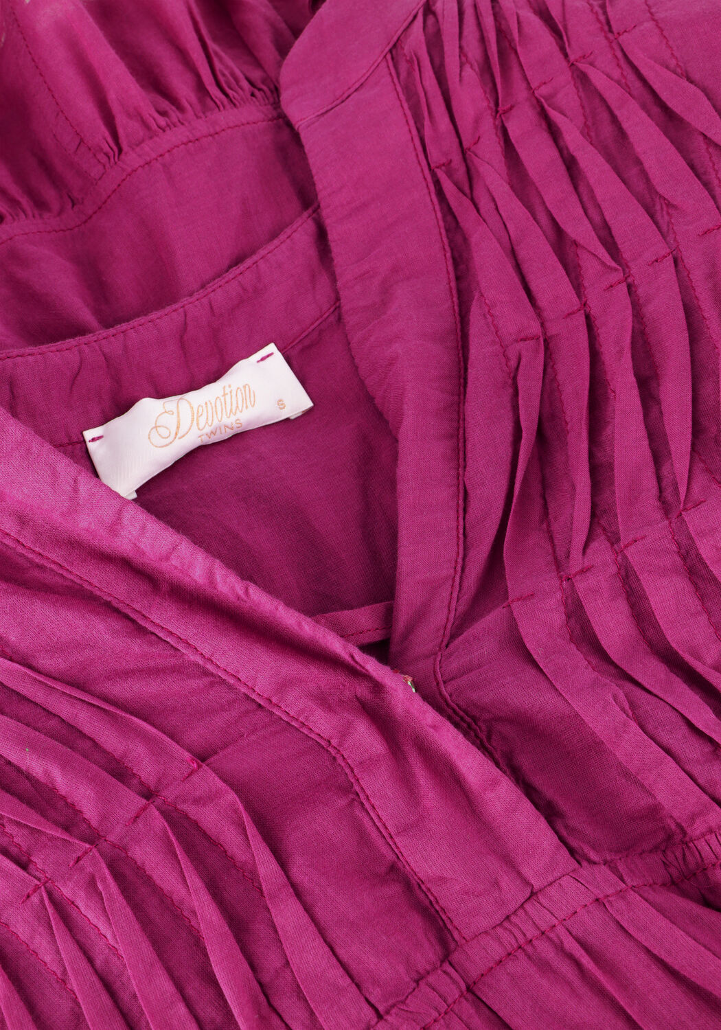 Fuchsie DEVOTION Minikleid NEON - large