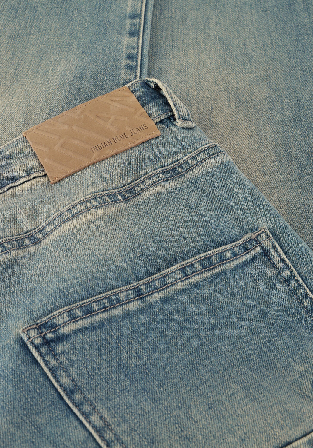 Dunkelblau INDIAN BLUE JEANS Wide jeans 2655 WIDE LOOSE FIT USED JEANS - large